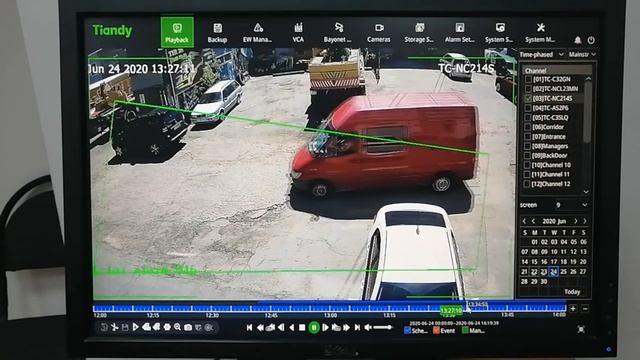 Time-phased: функция удобного просмотра архива в видеорегистраторах Tiandy смотреть онлайн