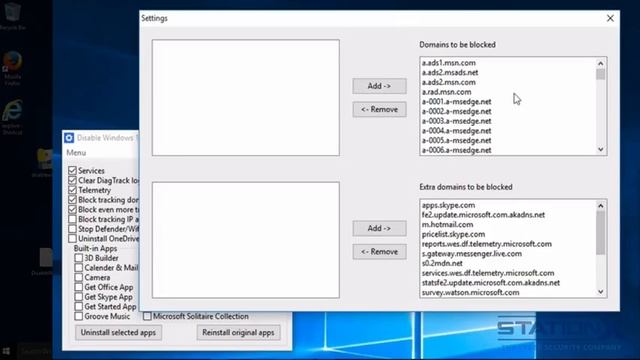 055 Windows 10 Tool Disable Windows 10 Tracking смотреть онлайн