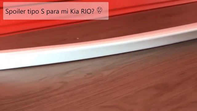 Spoiler Alerón Kia RIO 2013-2022 смотреть онлайн