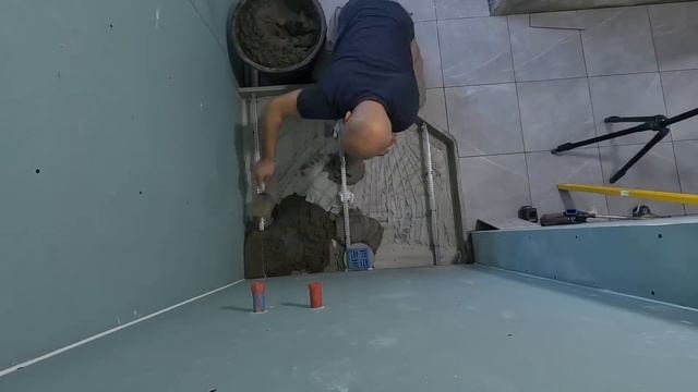 Душевой поддон своими руками за 5 минут. смотреть онлайн