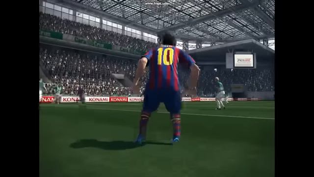 Lionel Messi - Skills & Goals in PES 2010 *NEW* [HD] смотреть онлайн