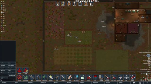 RIMWORLD LETS PLAY COLONY BUILDING LIVE GAMEPLAY 1.4 смотреть онлайн