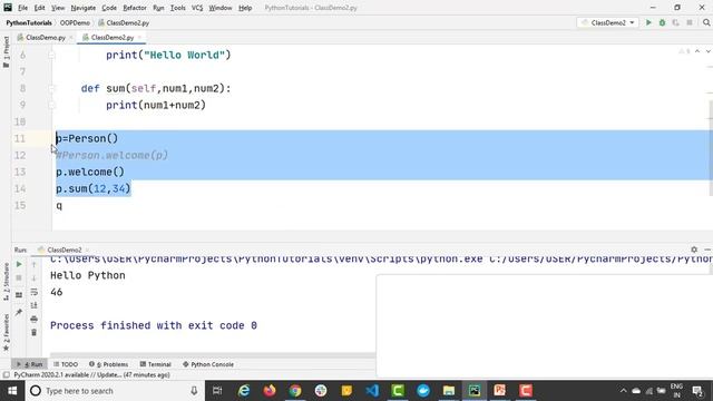 #17 How To Create Class ,Objects and Constructor In Python - Python Tutorials For Beginners смотреть онлайн
