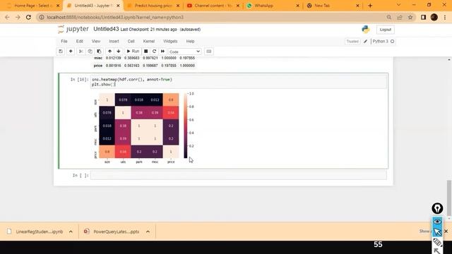 Implementing Linear Regression Model in Python using Sklearn and Statsmodel packages смотреть онлайн