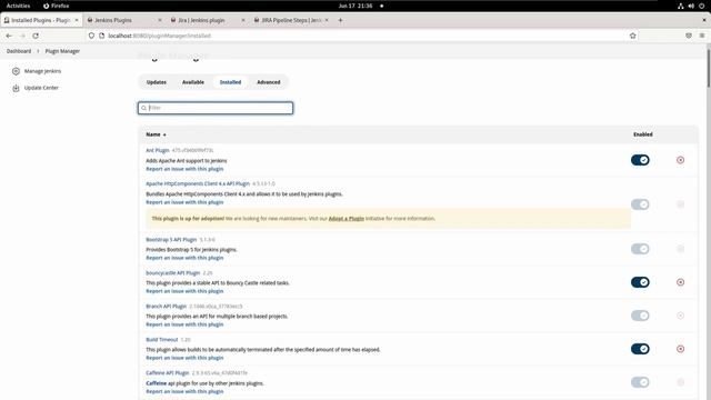 Jenkins (CI/CD) : Gestion des Plugins смотреть онлайн