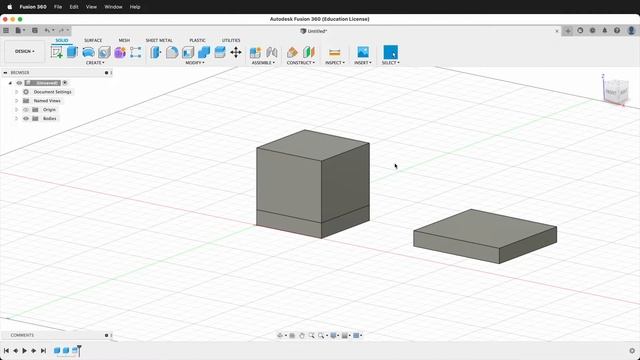 How to Split a Body in Fusion 360 Tutorial смотреть онлайн