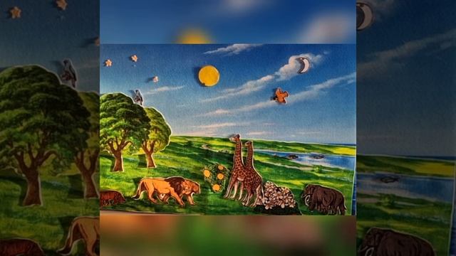 ?Библия детям. СОТВОРЕНИЕ МИРА. Библейские истории для детей на фланелеграфе. смотреть онлайн