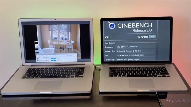 2014 Macbook Pro 15" i7 vs 2010 Macbook Pro 15" i7 performance Comparison смотреть онлайн