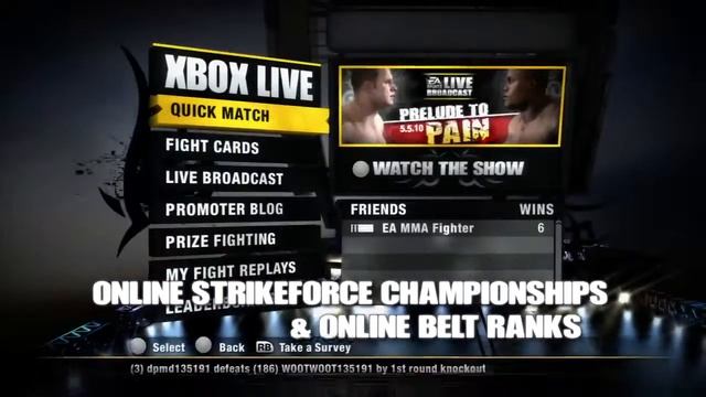 EA Sports MMA: GamesCom 2010 Online Features смотреть онлайн