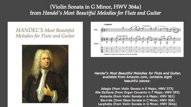 Handel’s Most Beautiful Melodies for Flute and Guitar смотреть онлайн