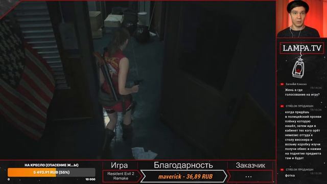 RESIDENT EVIL 2 REMAKE - Клэр Б / Хардкор - Стрим #2 смотреть онлайн