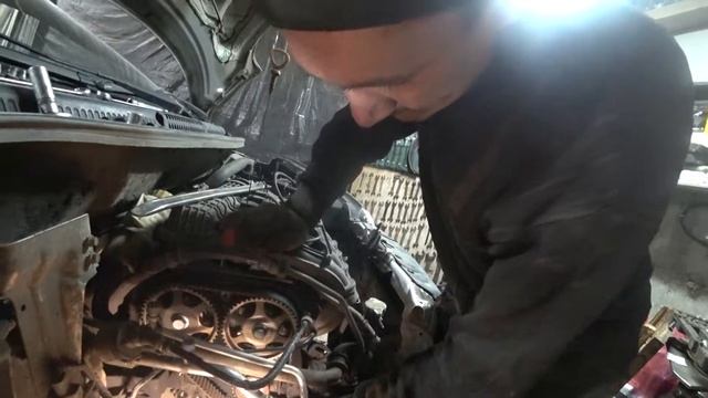 Замена ремня ГРМ Чери Индис. 8 Chery IndiS. Chery Rich. Chery Bit