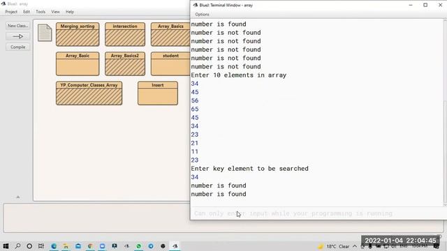 Lecture 7 - Linear Search in Java | how to make program of linear search in java for Icse class 10t смотреть онлайн