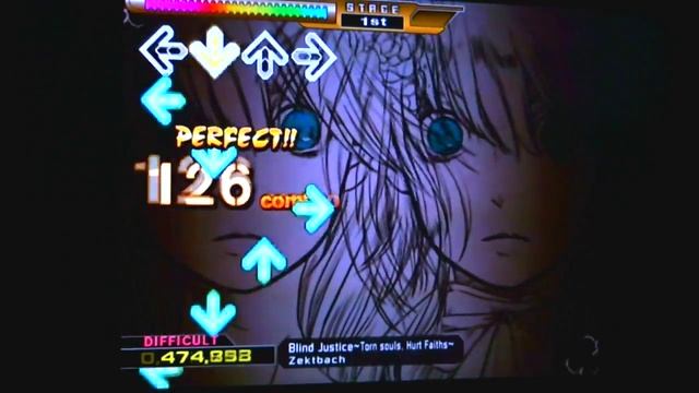 DDR - Difficult (full combo AA) - Blind Justice смотреть онлайн