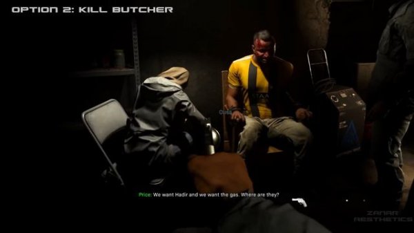 Call of Duty Modern Warfare 2019 - The Butcher Interrogation (All Choices) CoD MW 2019