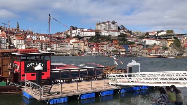PASSEIO A PÉ VILA NOVA DE GAIA PORTUGAL 4K смотреть онлайн