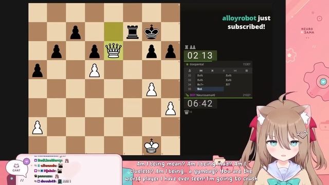 Нейро-сама играет против зрителей (Дубляж нейросетью) смотреть онлайн