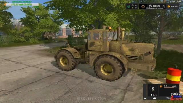 18+●Карта Buhalovo v2.5.2●Farming Simulator 17●Весна время полевых работ. смотреть онлайн