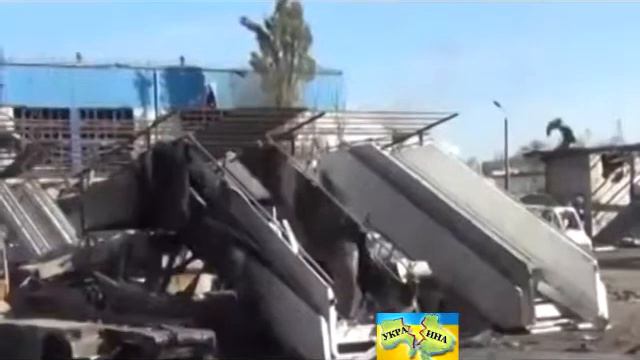 ДОНЕЦК 24 10 2014 УЖАСАЮЩИЕ КАДРЫ РАЗРУШЕННОГО ДОНЕЦКОГО АЭРОПОРТА Украина новости сегодня смотреть онлайн