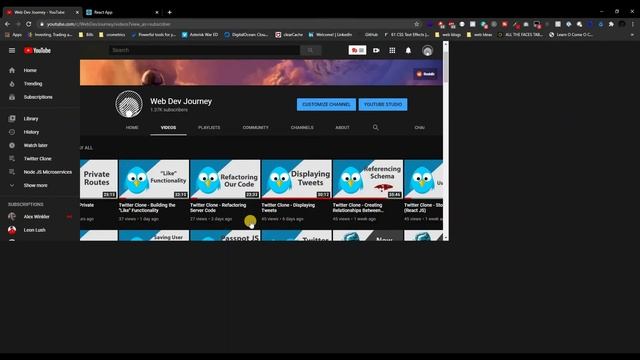 Twitter Clone - Recap смотреть онлайн