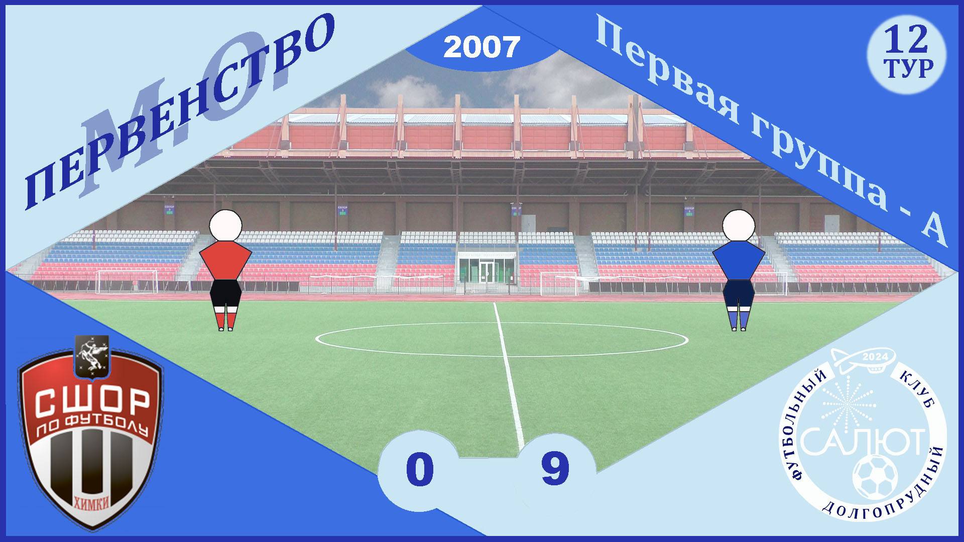 СШОР Сходня  0-9  ФСК Салют 2008
