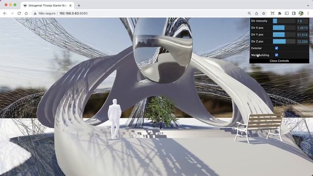 PROJECT Threejs Organic Architecture смотреть онлайн