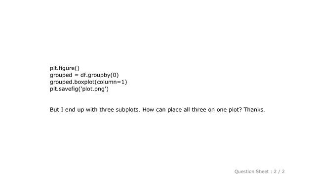 Pandas : Boxplot with pandas and groupby смотреть онлайн