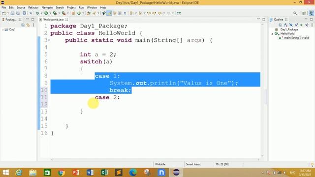 Switch Statement in Java (Urdu/Hindi) | Switch Case Statement in Java | Java Tutorials & Lectures смотреть онлайн