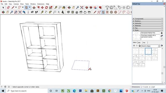 CREATING HAND SKETCH STYLE IN SKETCHUP смотреть онлайн