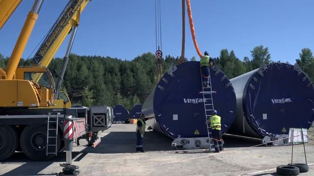 Транспортировка для ветроэнергетического проекта/Complex Logistics For Wind Power Industry TIS Grou