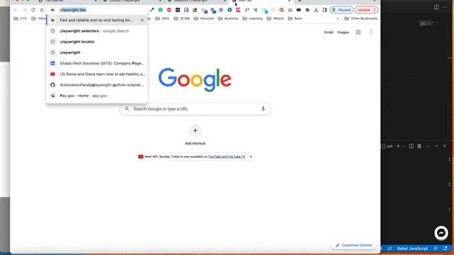 GITS-Playwright Javascript UI Automation Series-06 | Test case | Locators (Identifiers) смотреть онлайн