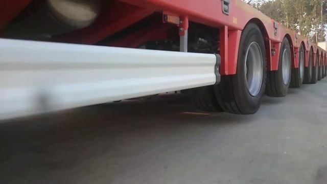 Раздвижной низкорамный трал Kässbohrer K.SLH 8 смотреть онлайн