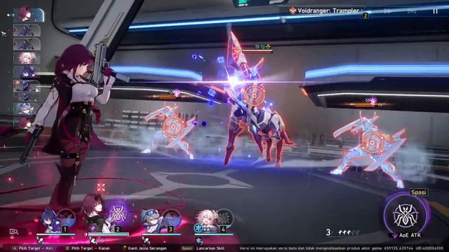 Honkai Star Rail Combat Battle Showcase (CBT2) | Seele, Kafka, Silver Wolf, March 7th смотреть онлайн