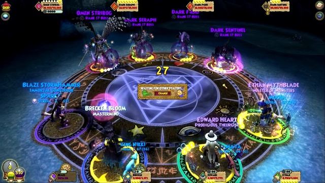 Wizard101: New Gold Key Boss - Omen Stribog! смотреть онлайн