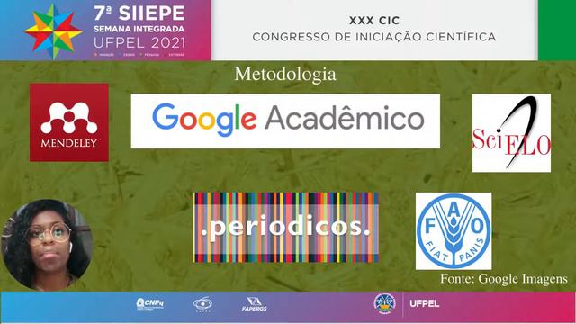 VII SIIEPE - UFPel - AMANDA DE FREITAS CORREA смотреть онлайн