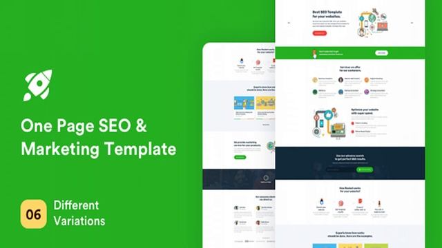 Rocket - One Page SEO and Marketing Template | Themeforest Website Templates and Themes смотреть онлайн