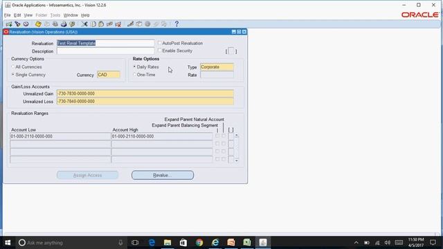 How to generate GL Revaluation Journal смотреть онлайн