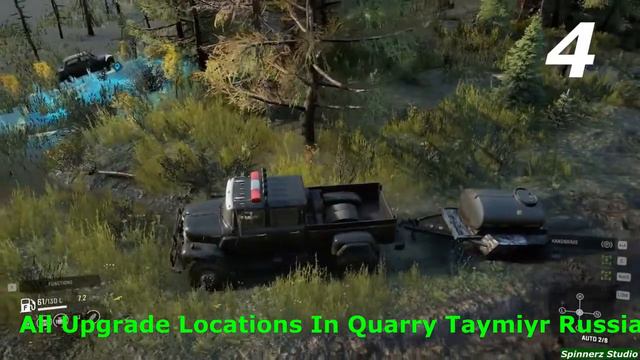 SnowRunner - All Upgrade Locations In Quarry Land Taymiyr Russia | SnowRunner - Lost In The Woods смотреть онлайн