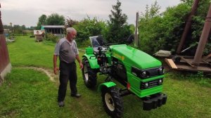 Видео-отзыв от нашего клиента. Минитрактор Рустрак Т-21