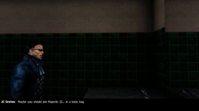 Deus Ex Malkavian Mod - Why Are You Locked In the Bathroom? смотреть онлайн