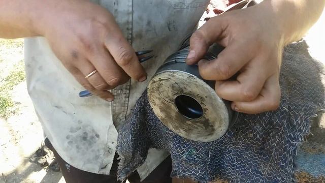 Ремонт двигателя комбайна Нива СК 5 , 3 й день смотреть онлайн