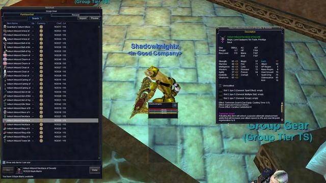 BETA - EQ ToV: Shadow Knight TS Group Items смотреть онлайн