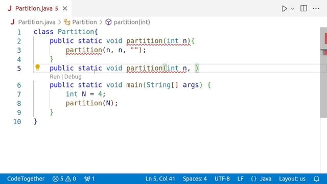 How to Find (Print) All the Ways to Partition a Number in Java? смотреть онлайн