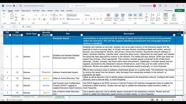 How to Use The CIS Controls V8 Framework смотреть онлайн