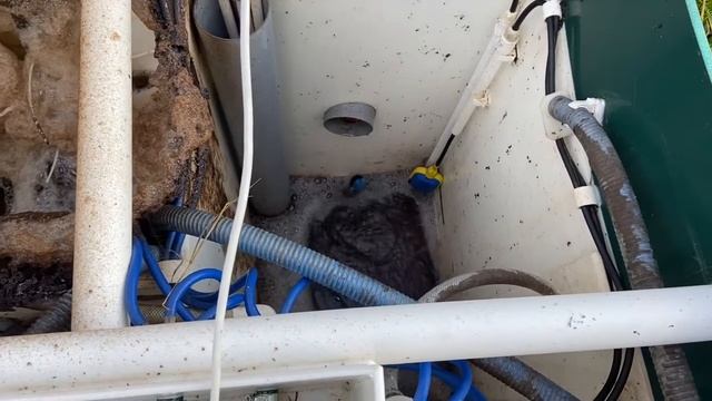 Септик Астра 5. Залип поплавок в верхнем положении. смотреть онлайн