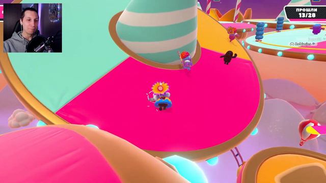 ЦЕЛЬ - КОРОНА FALL GUYS. КТО ВОЗЬМЕТ? КООПЕРАТИВНЫЙ ЛЕТСПЛЕЙ. смотреть онлайн