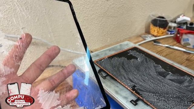 iPad Air 4 glass repair - cambio de glass смотреть онлайн