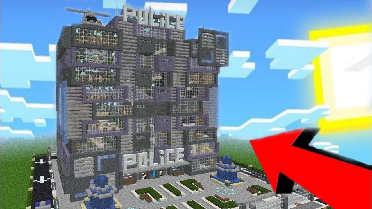 полицейский участок в майнкрафт. Minecraft History Maps