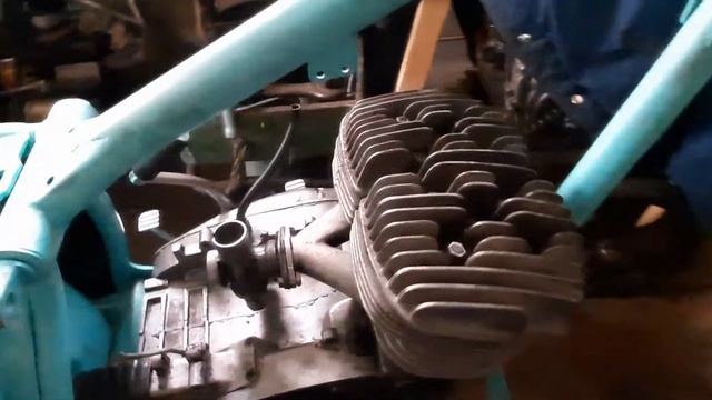 Сборка мотоцикла ИЖ смотреть онлайн