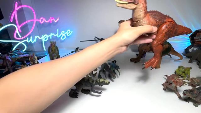 NEW! Full Epic Attack Jurassic World Collection! Baryonyx, T-Rex, Carnotaurus, Dilophosaurus, Rapto смотреть онлайн